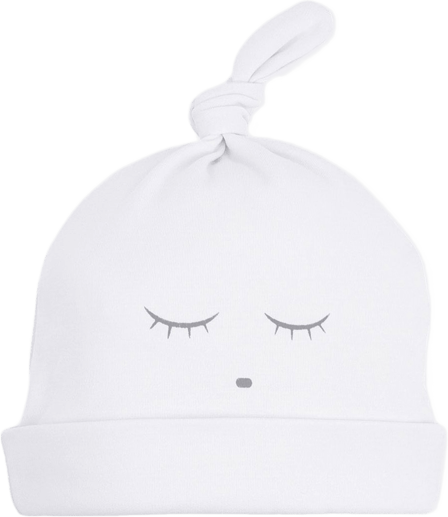 Mössa - Sleeping Cutie, från Livly, i färgen White.