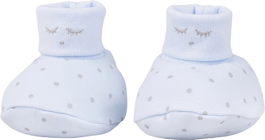 Saturday Footies, från Livly, i färgen Baby Blue.