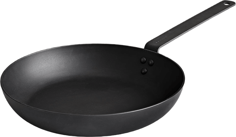 Kolstål Stekpanna 28 cm