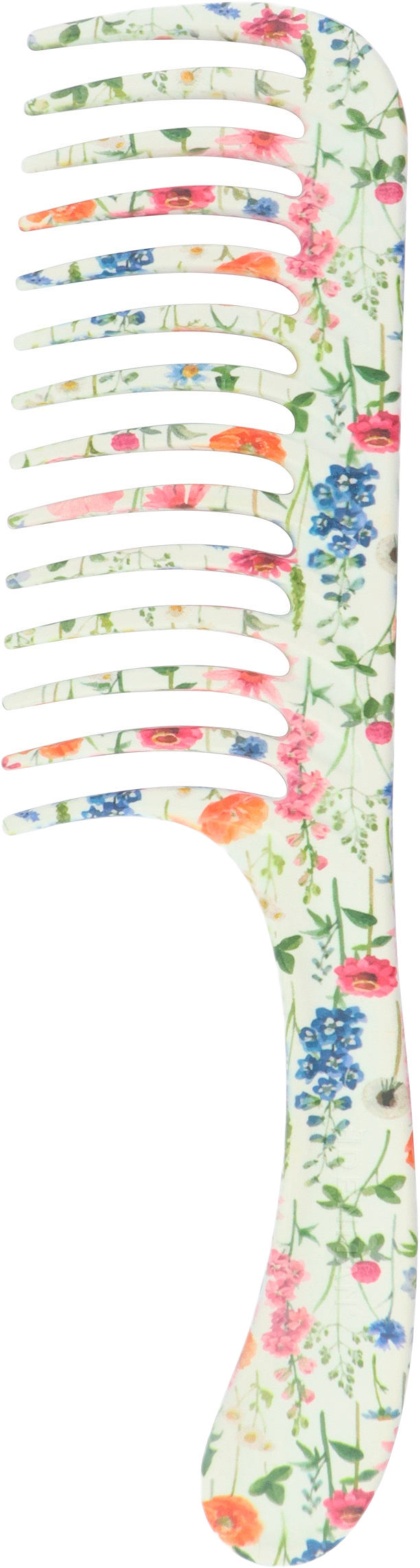 Deluxe D28 Wide Tooth Detangler Comb Floral Fantasies, från Denman.
