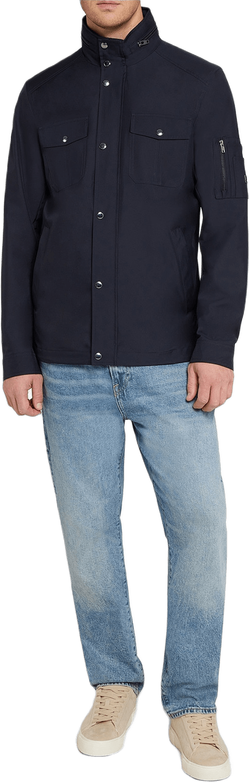 Leo Tech Jacket, från ROCKANDBLUE, i färgen navy.