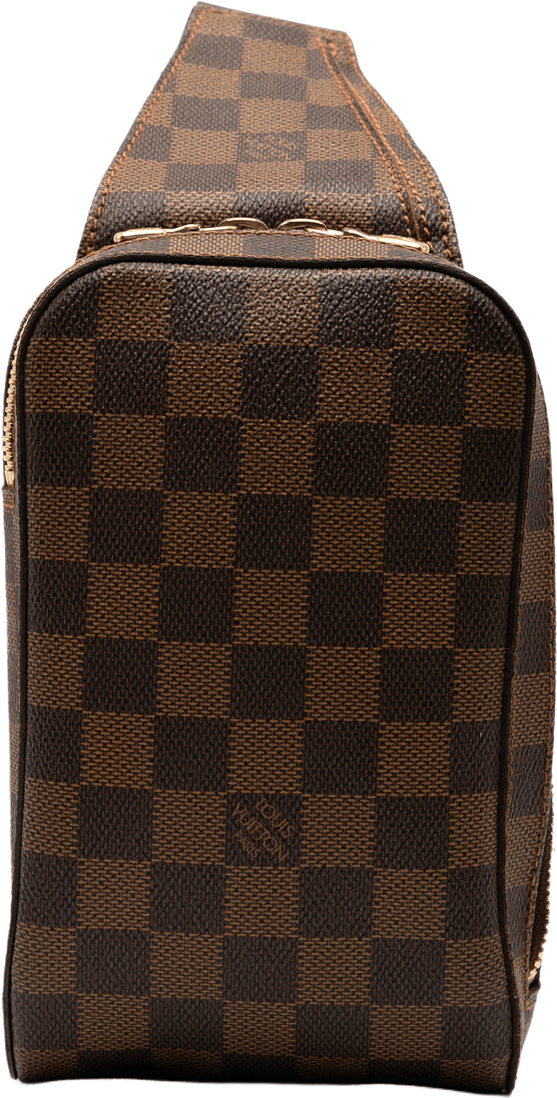 Louis Vuitton Damier Ebene Geronimos, från Luxclusif, i färgen brown.