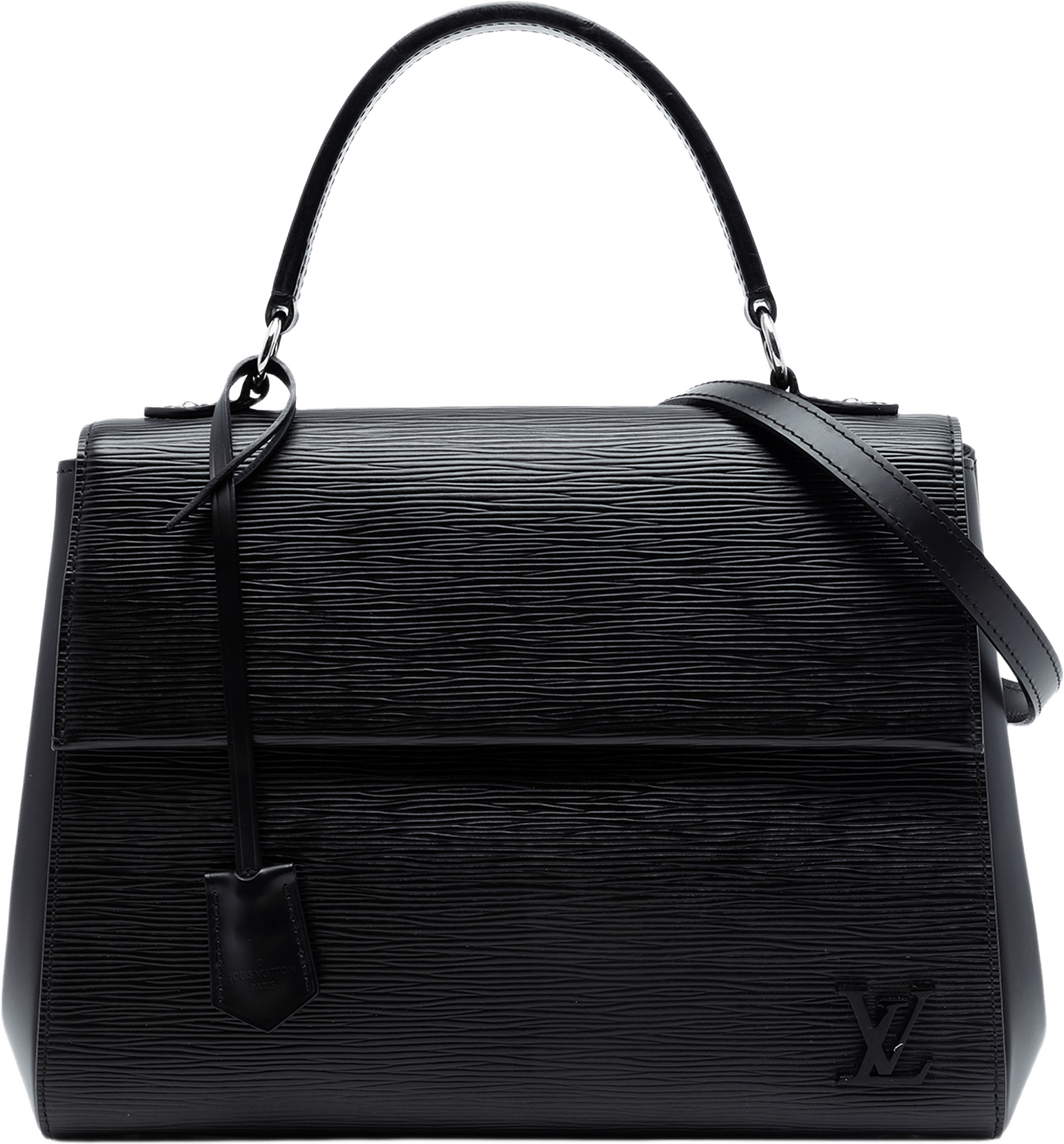 Louis Vuitton Epi Cluny Mm, från Luxclusif, i färgen black.
