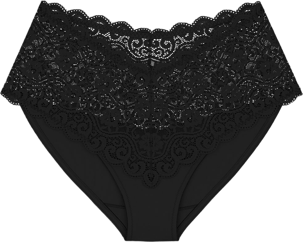 Amourette Maxi Brief, från Triumph, i färgen Black.