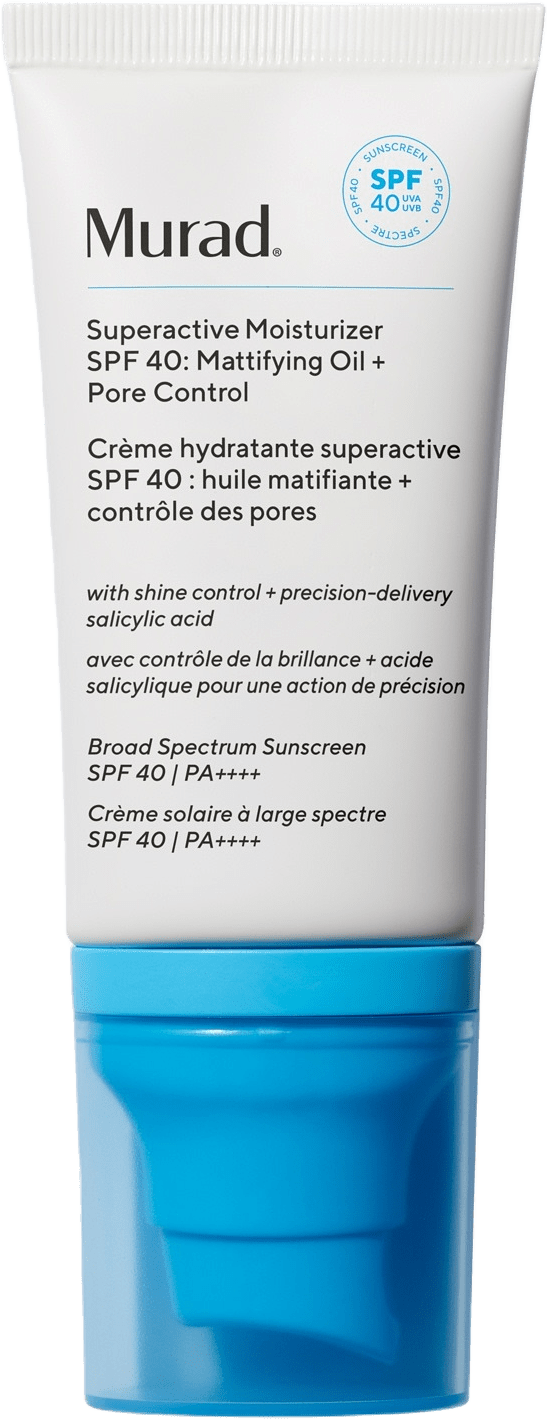 Superactive SPF 40 Moisturizer: Mattifying Oil + Pore Control