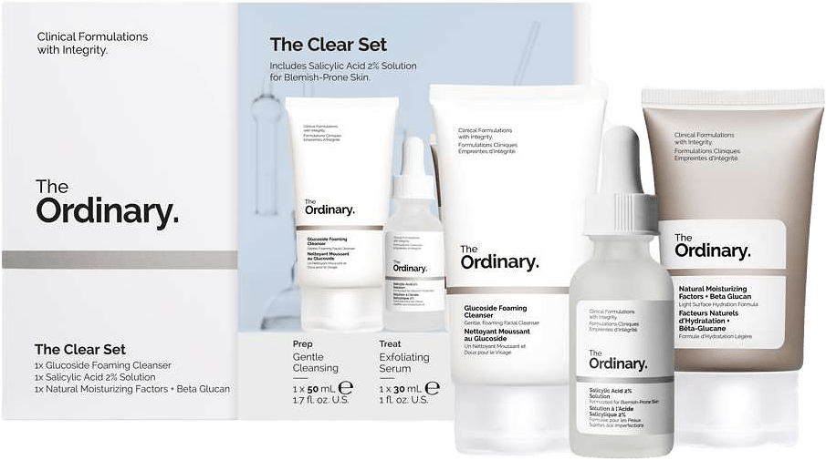 The Clear Set, från The Ordinary.
