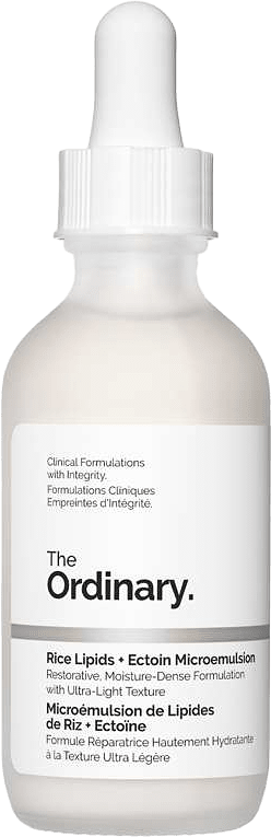 Rice Lipids + Ectoin
Microemulsion, från The Ordinary.