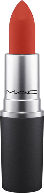 Powder Kiss Lipstick, från MAC Cosmetics, i färgen Style Shocked!.