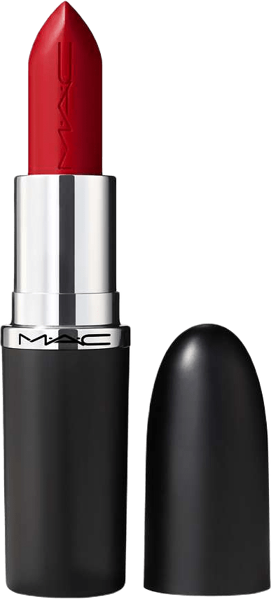 Macximal Sleek Satin Lipstick, från MAC Cosmetics, i färgen Brave Red.