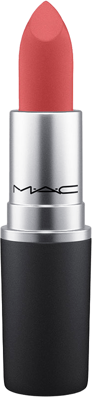 Powder Kiss Lipstick, från MAC Cosmetics, i färgen 38 Stay Curious.