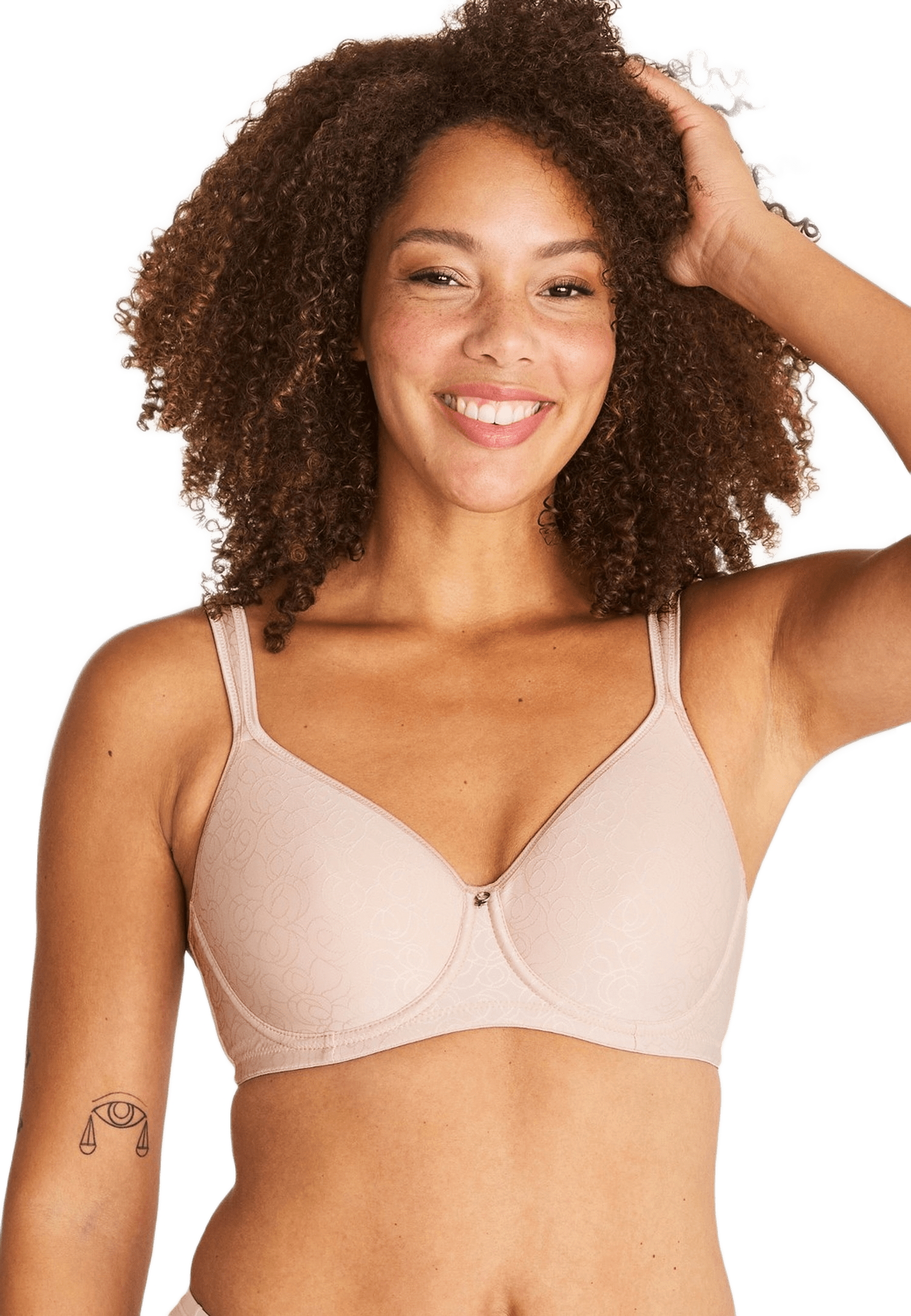 Agnes Shape Bygel-bh, från Swegmark, i färgen puder.