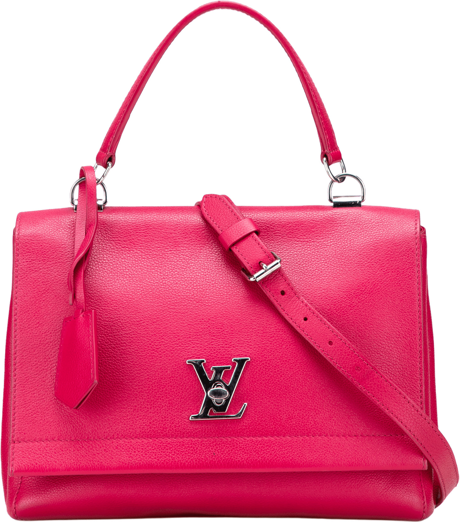 Louis Vuitton Lockme Ii Bb, från Luxclusif, i färgen pink.
