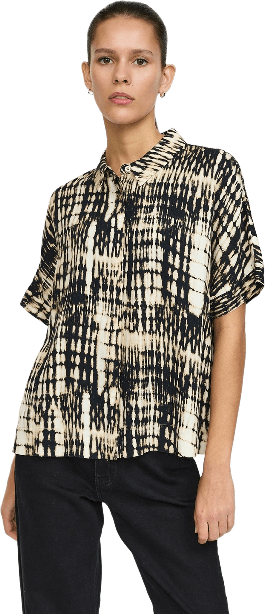 Srfiona Freedom Ss Shirt - Dreamscape, från Soft Rebels, i färgen dreamscape.
