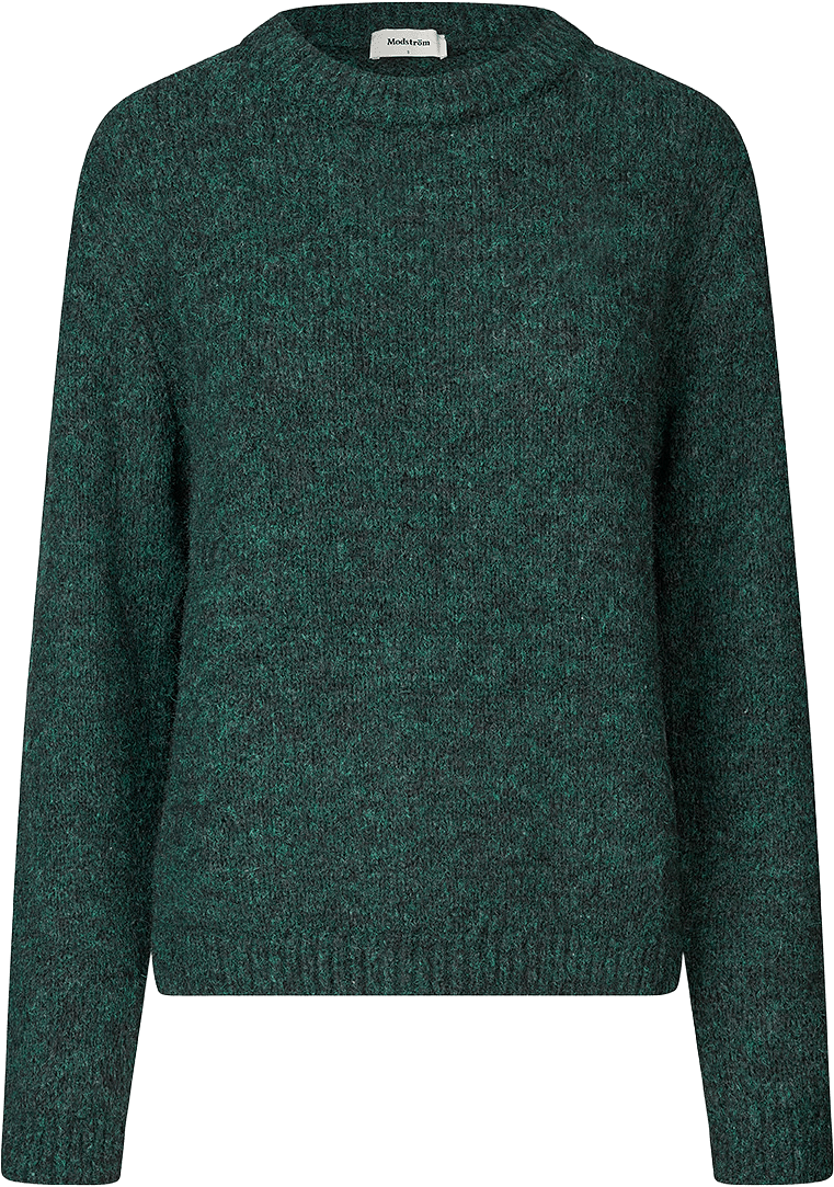Philipmd O-neck, från Modström, i färgen bottle green.