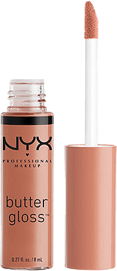 Butter Lipgloss, från NYX Professional Makeup, i färgen Madeleine.