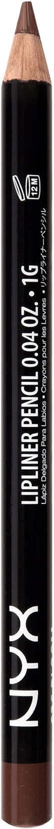 Slim Lip Pencil, från NYX Professional Makeup, i färgen Brown.