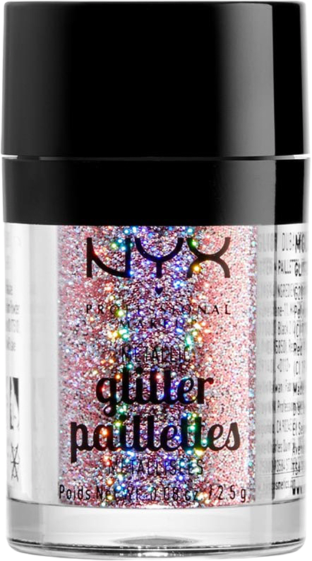 Metallic Glitter Highlighter, från NYX Professional Makeup, i färgen Beauty Beam.
