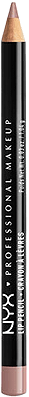 Slim Lip Pencil, från NYX Professional Makeup, i färgen Mauve.