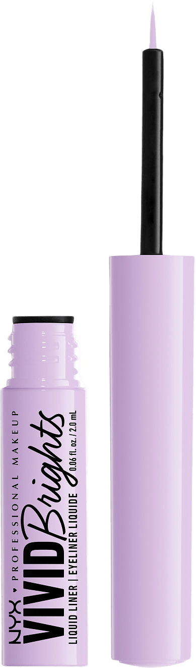Vivid Brights Liquid Liner, från NYX Professional Makeup, i färgen Liliac Link.