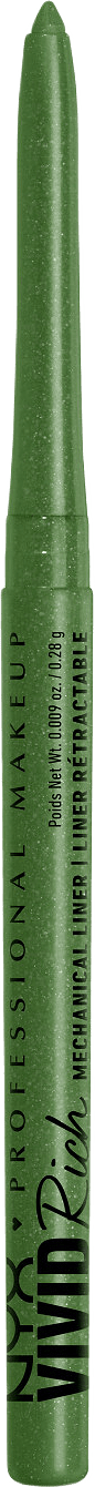 Vivid Rich Mechanical Liner, från NYX Professional Makeup, i färgen It's Giving Jade.