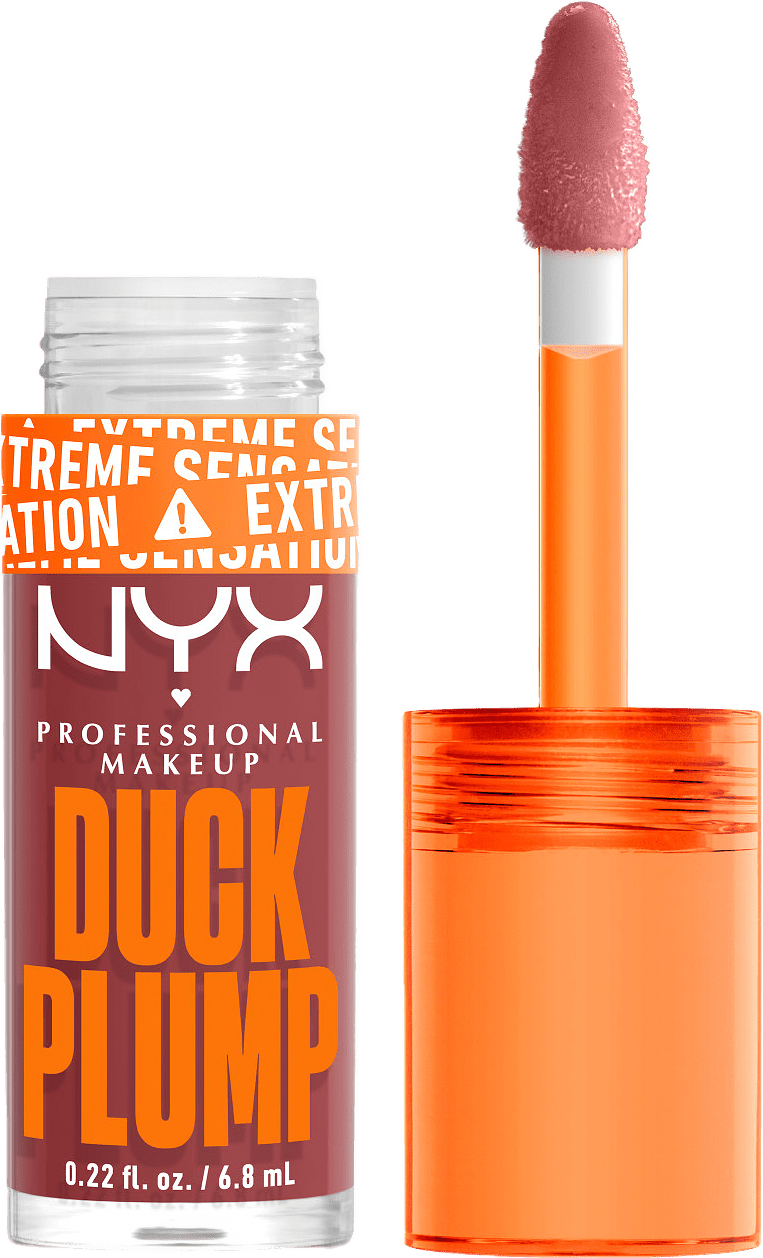 Duck Plump Lip Lacquer, från NYX Professional Makeup, i färgen Mauve Out Of My Way.