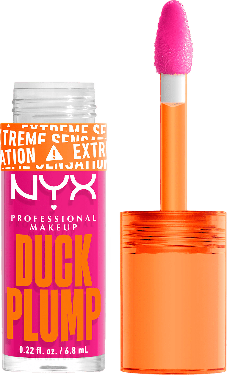 Duck Plump Lip Lacquer, från NYX Professional Makeup, i färgen Bubblegum Bae.