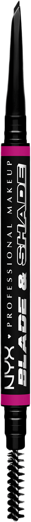 Blade & Shade Brynpenna, från NYX Professional Makeup, i färgen Black.
