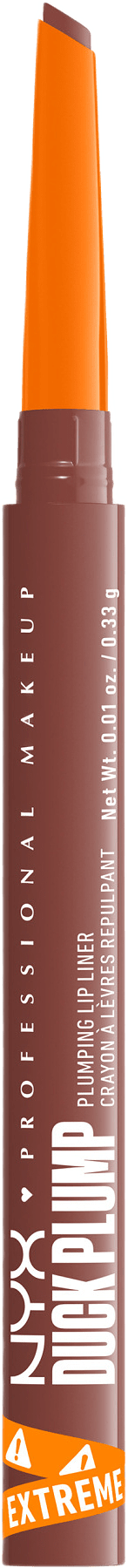 Duck Plump Läppenna, från NYX Professional Makeup, i färgen Nude Flip.