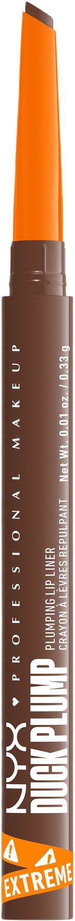 Duck Plump Läppenna, från NYX Professional Makeup, i färgen Syrnge Siena.