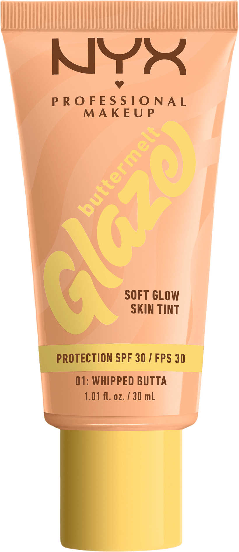 Buttermelt Glaze Foundation, från NYX Professional Makeup, i färgen Whipped Butta.