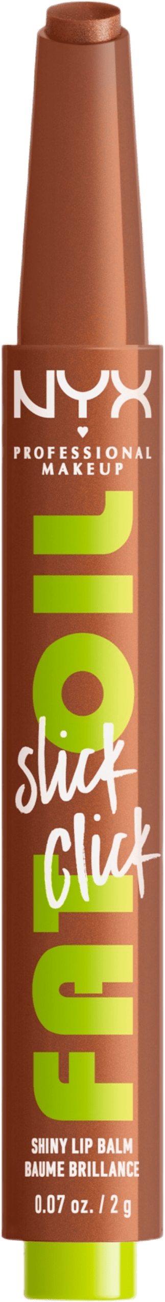 Fat Oil Slick Stick, från NYX Professional Makeup, i färgen Feedworthy.
