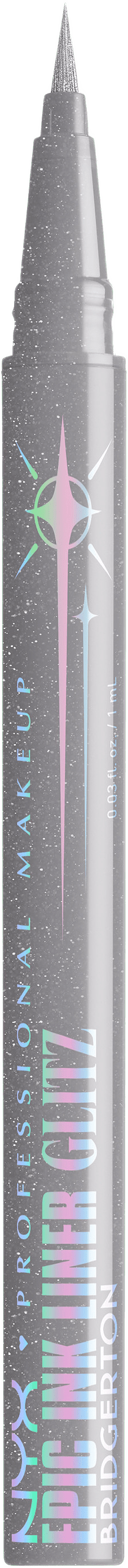 Bridgerton Epic Ink Liner Glitz, från NYX Professional Makeup, i färgen 01.