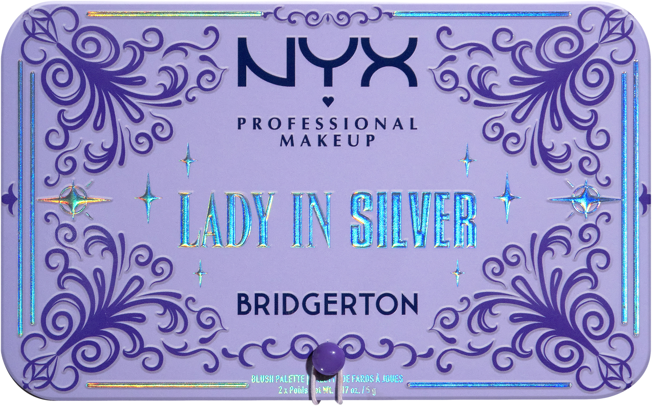 Bridgerton Royal Flush Palettes Lady In Silver, från NYX Professional Makeup.