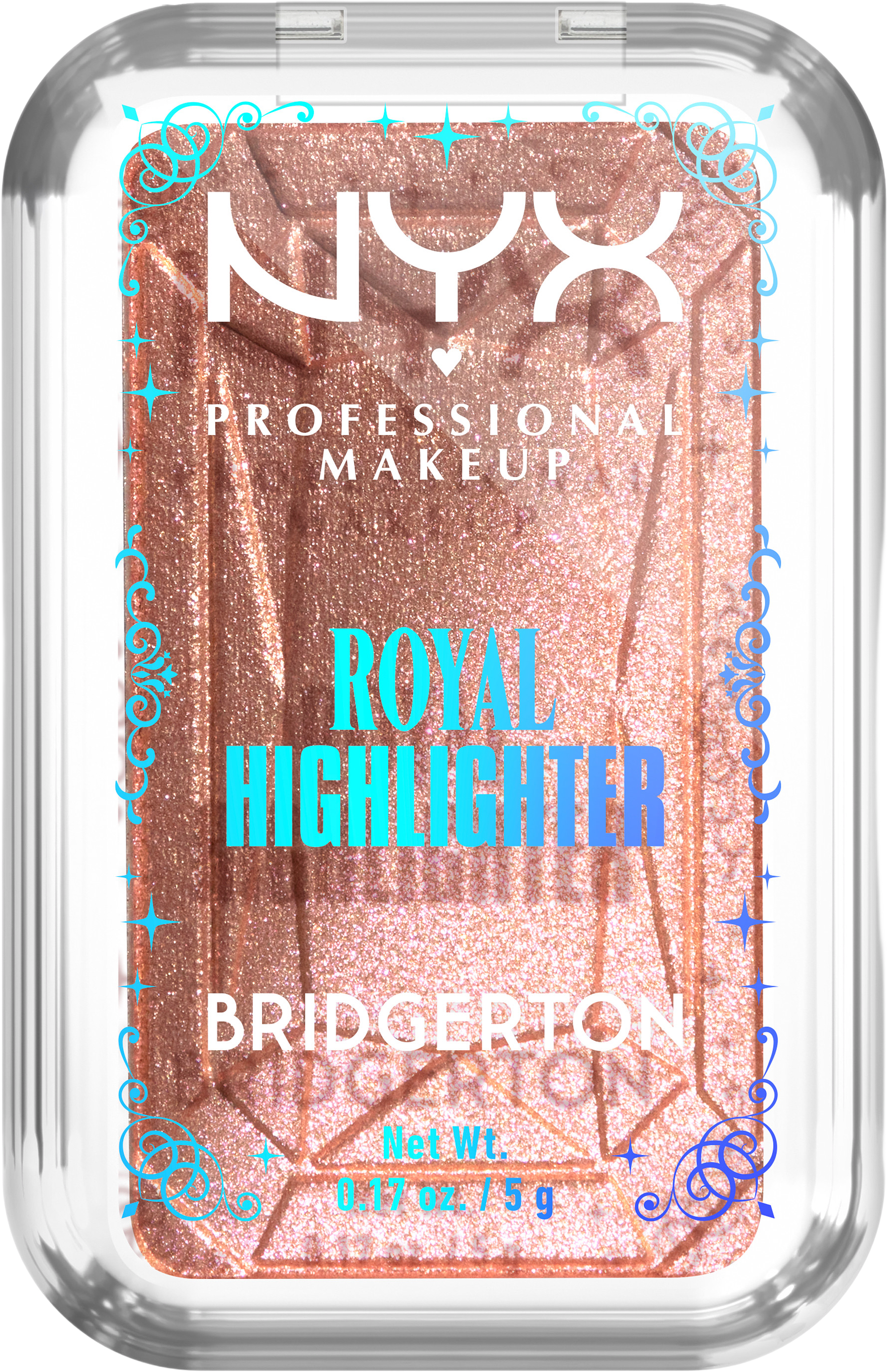 Bridgerton Royal Highlighter, från NYX Professional Makeup, i färgen 01.
