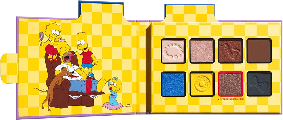 Simpson Family Palette, från NYX Professional Makeup.