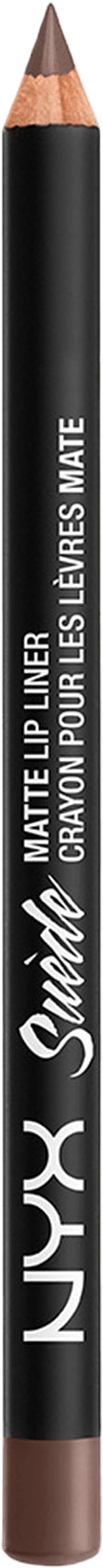 Suede Matte Lip Liner, från NYX Professional Makeup, i färgen Brooklyn Thorn.
