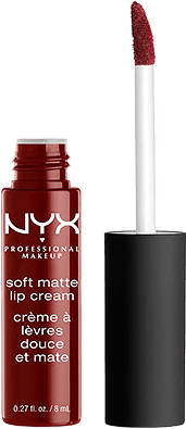 Soft Matte Lip Cream, från NYX Professional Makeup, i färgen Madrid.