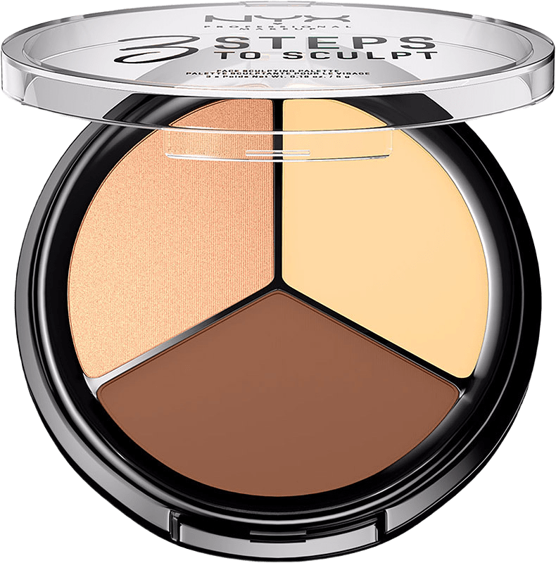 3 SstepsTo Scuplpt, från NYX Professional Makeup, i färgen Light.