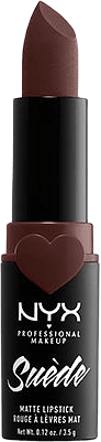Suede Matte Lipstick, från NYX Professional Makeup, i färgen Cold Brew.