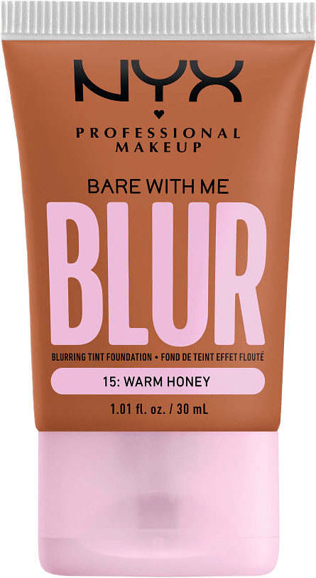 Bare With Me Blur Tint Foundation, från NYX Professional Makeup, i färgen Warm Honey.