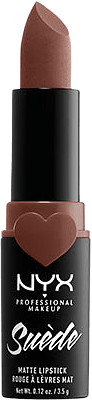 Suede Matte Lipstick, från NYX Professional Makeup, i färgen Free Spirit.