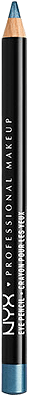 Slim Eye Pencil, från NYX Professional Makeup, i färgen Satin Blue.