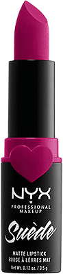 Suede Matte Lipstick, från NYX Professional Makeup, i färgen Clinger.