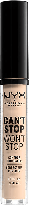 Can´t Stop Won´t Stop Contour Concealer, från NYX Professional Makeup, i färgen LightIvory.