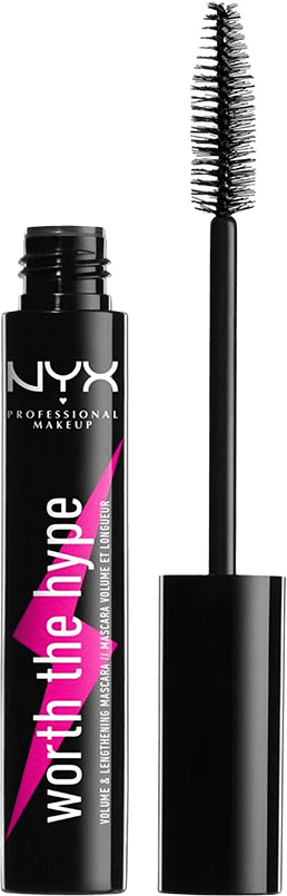 Worth They Hype Mascara, från NYX Professional Makeup, i färgen Black.