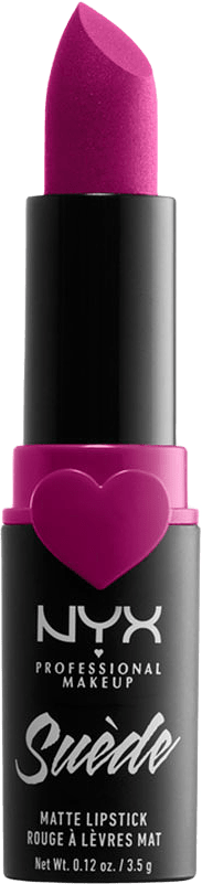 Suede Matte Lipstick, från NYX Professional Makeup, i färgen Copenhagen.