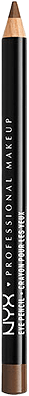 Slim Eye Pencil, från NYX Professional Makeup, i färgen Medium Brown.
