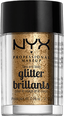 Face & Body Glitter, från NYX Professional Makeup, i färgen Bronze.