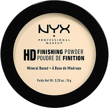 High Definition Finishing Powder, från NYX Professional Makeup, i färgen Banana.