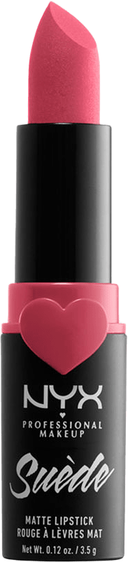 Suede Matte Lipstick, från NYX Professional Makeup, i färgen Cannes.